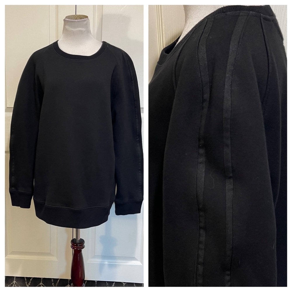 Helmut Lang black sweatshirt